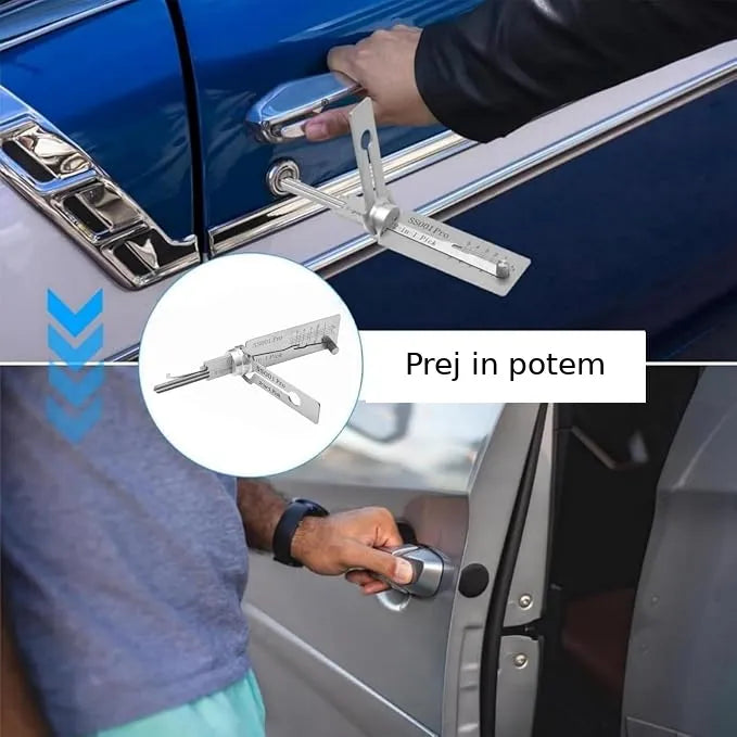 🔥 VROČA PONUDBA – 49 % POPUST ⚒️ SS001 Pro komplet za ključavničarsko usposabljanje iz nerjavečega jekla – praktični komplet cilindrov