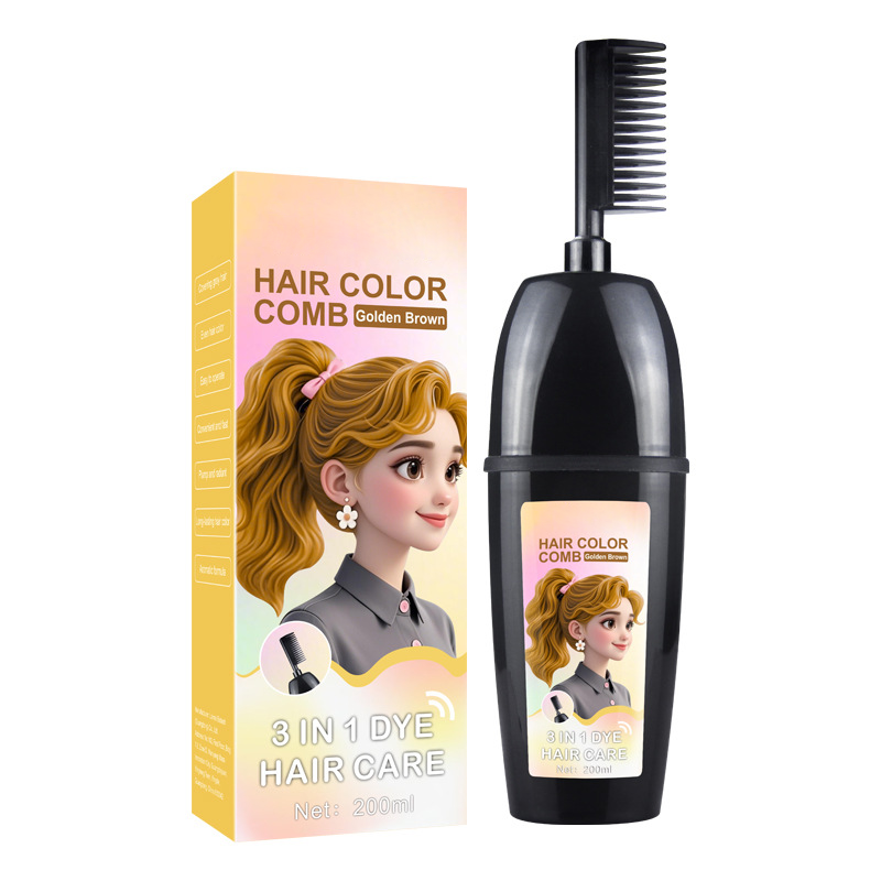 3-in-1 hair dye comb