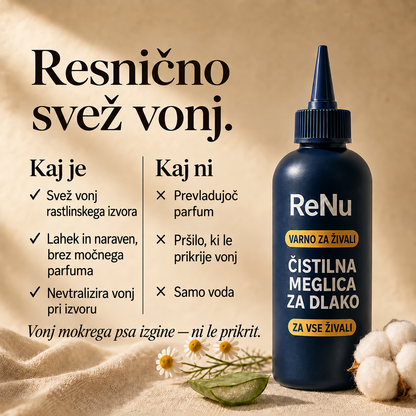 Svež vonj in nežna nega dlake