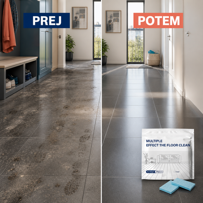 Nuvaiyn floor cleaning tablets - before after high traffic