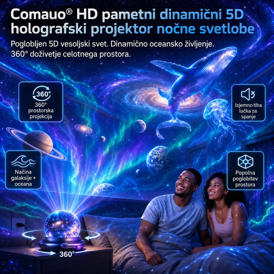 🌌 5D holografski projektor zvezd Comauo®