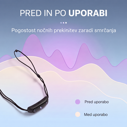 Smart anti-snoring device