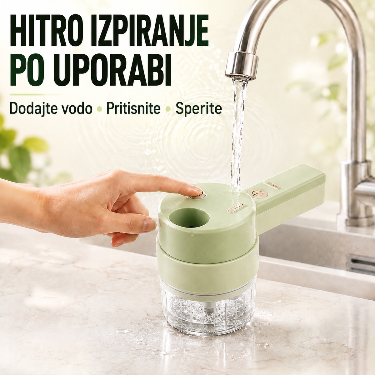 Ročni električni sekljalnik 4 v 1 — 7
