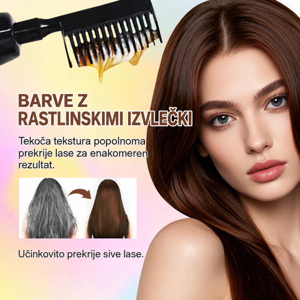 3-in-1 hair dye comb
