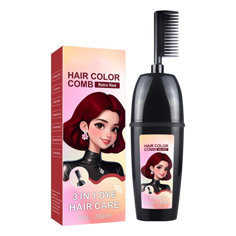 3-in-1 hair dye comb