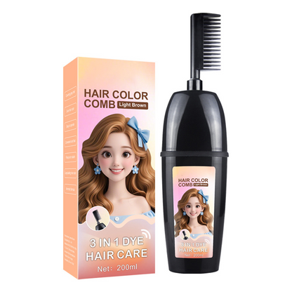 3-in-1 hair dye comb