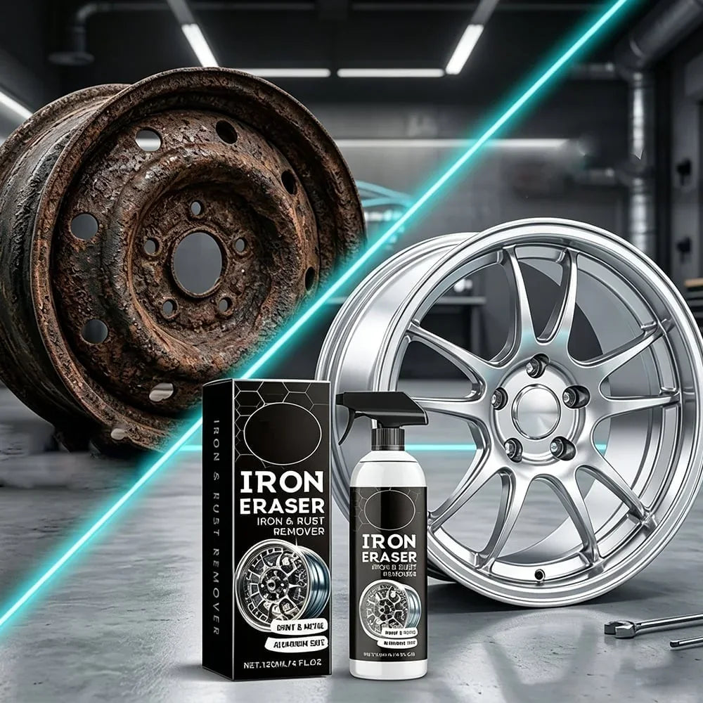 IRON ERASER — odstranjevanje železnih delcev in površinske rje