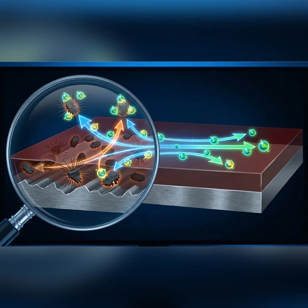 IRON ERASER — odstranjevanje železnih delcev in površinske rje