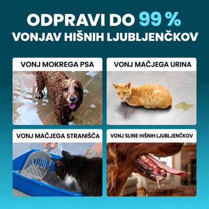 OzoFreshen – odstranjevalec vonjav hišnih ljubljenčkov