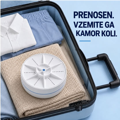 PocketWash portable ultrasonic washer
