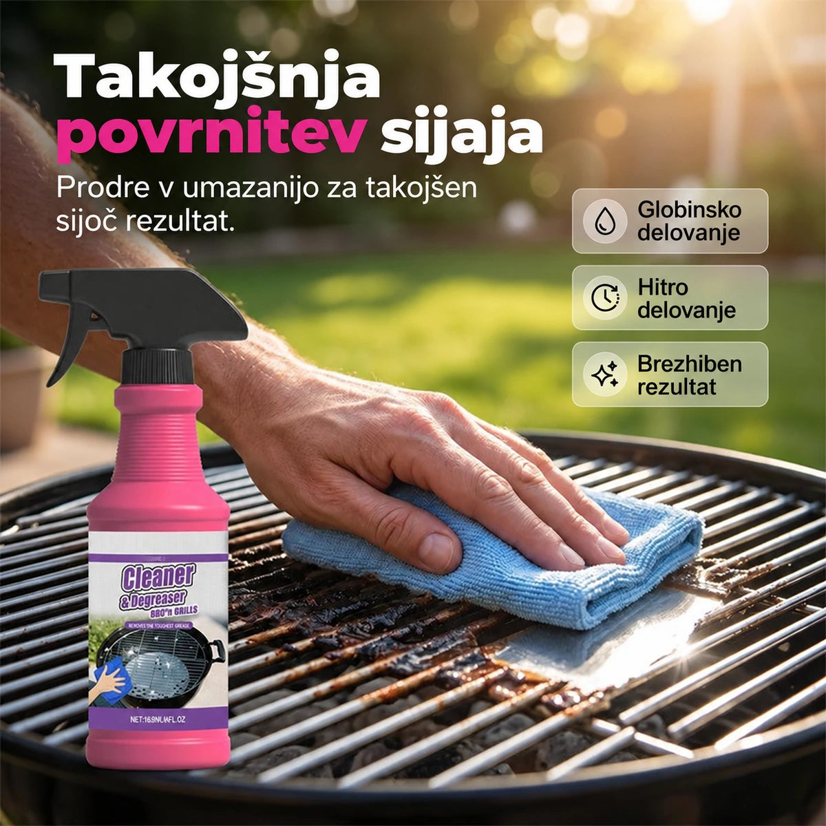 Močno razmaščevalo za žar
