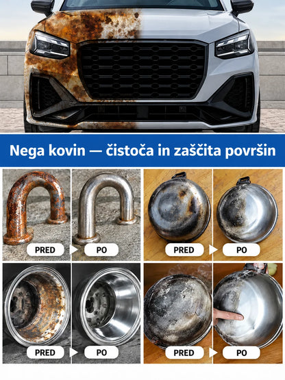 Odstranjevalec rje za jeklo in železo