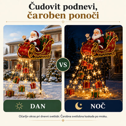 Solarni božični vrtni okras