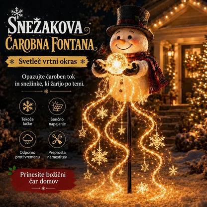 Solarni božični vrtni okras