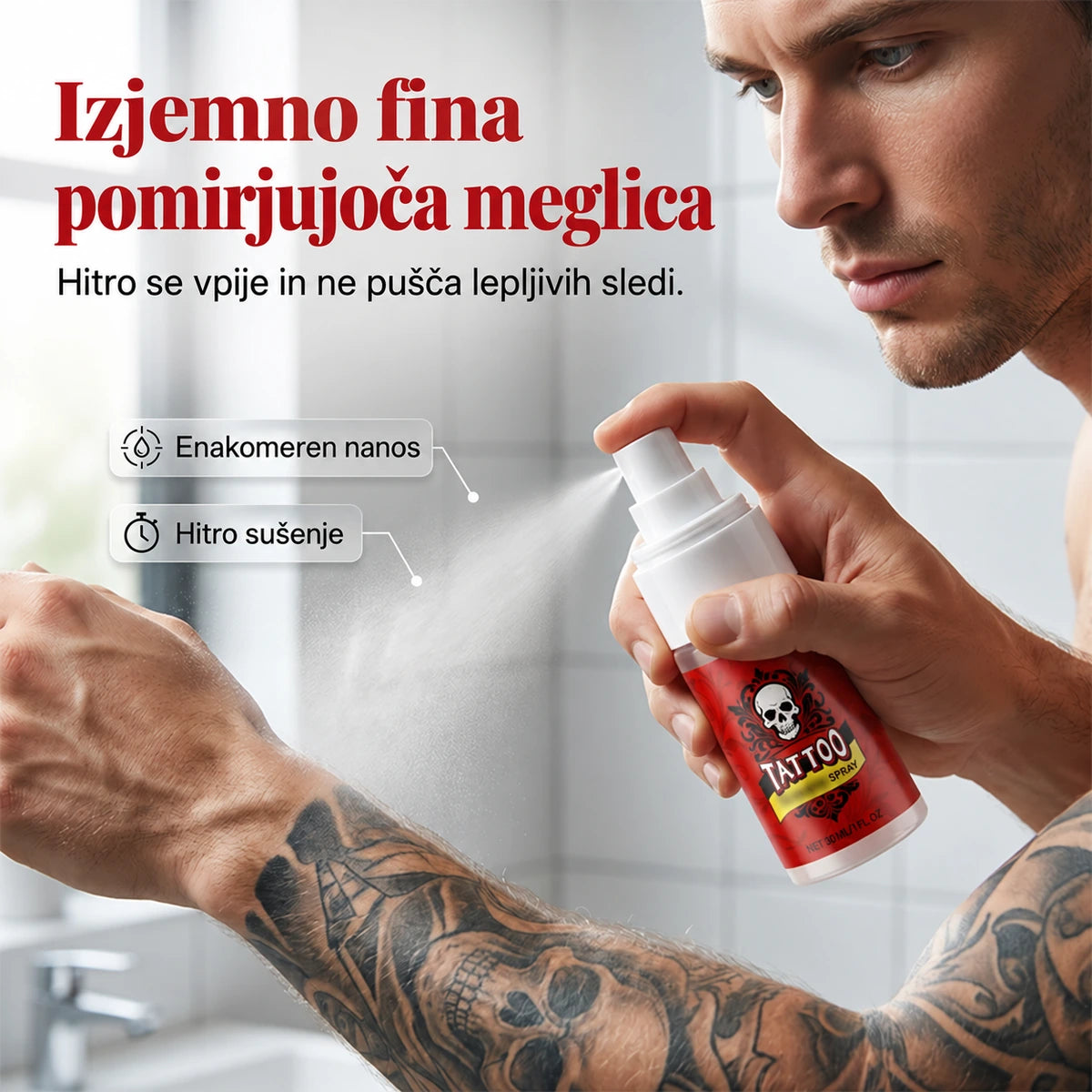 Spray za nego tetovaže 30 ml