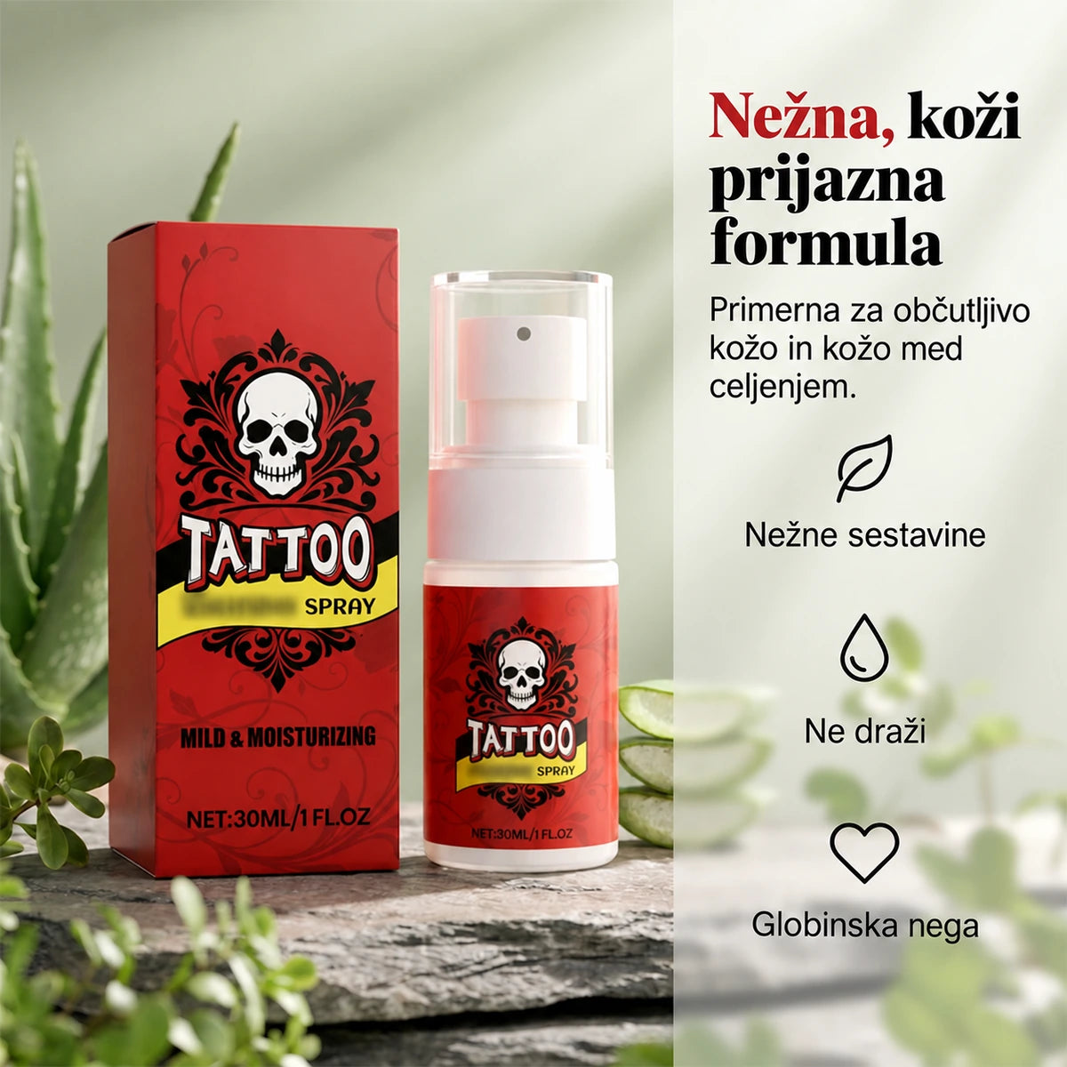 Spray za nego tetovaže 30 ml